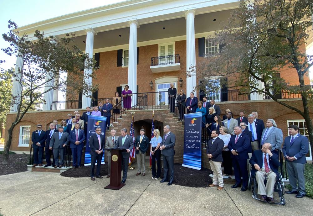 Gov. Brian Kemp and other Georgia officials