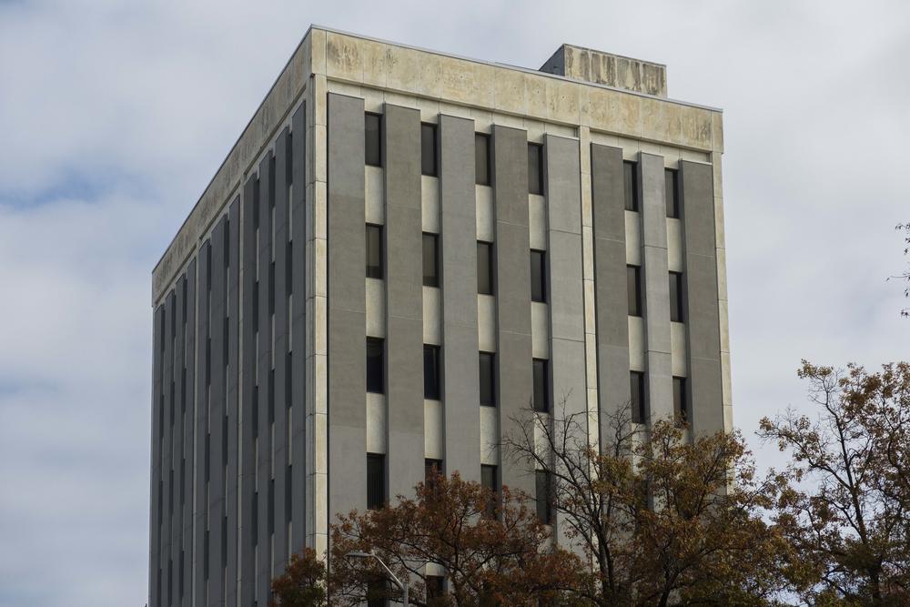 A former office building at 691 Cherry St., which was the Home Federal Building and, later, the Georgia Federal Building at the corner of First Street. The structure could become an apartment building in coming years.