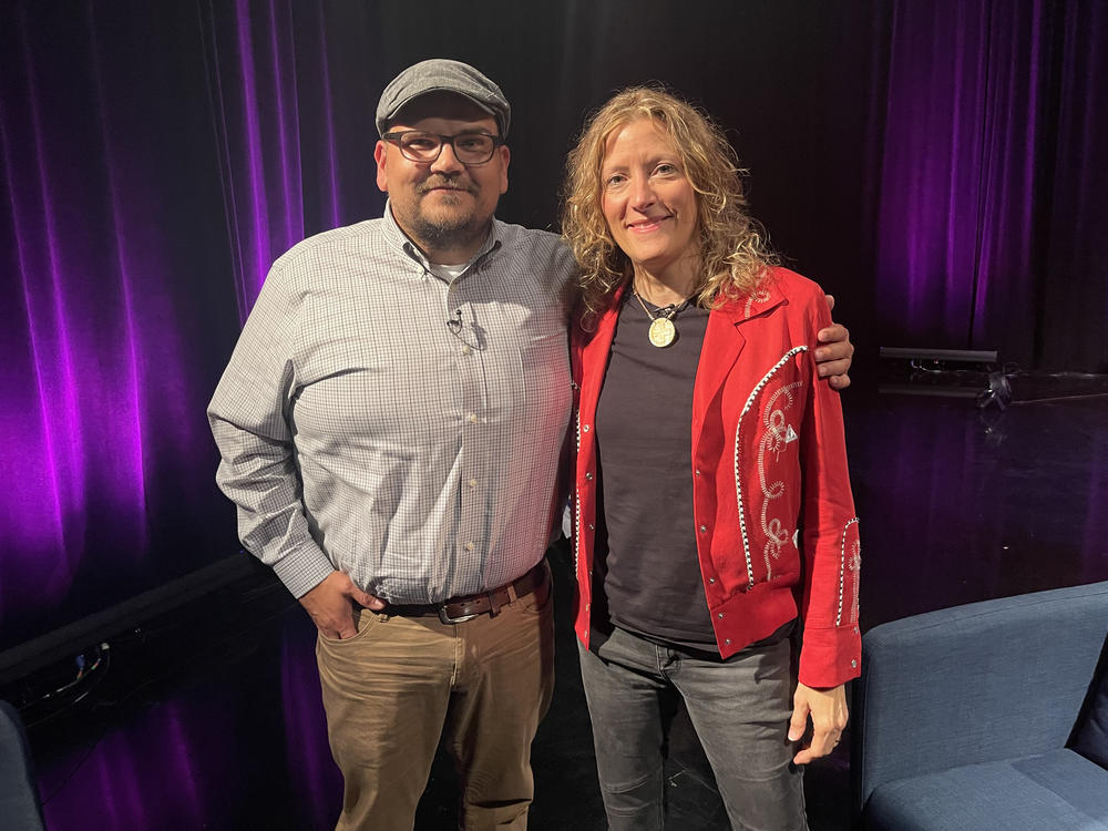 Michelle Malone with Peach Jam Podcast Host Jeremy Powell