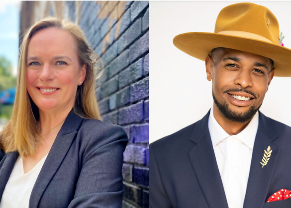 Tamara Jones and Shivy Brooks