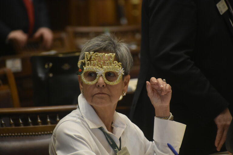 The special session dragged lawmakers back to the state Capitol during the holidays. Pictured here is Woodstock Republican Rep. Charlice Byrd. Ross Williams/Georgia Recorder