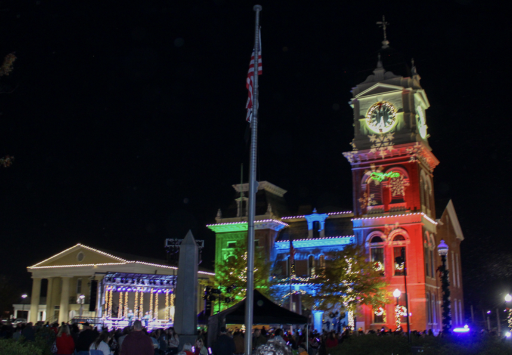 The historic Newton County Courthouse in Covington, Ga., has appeared in several films and TV shows.