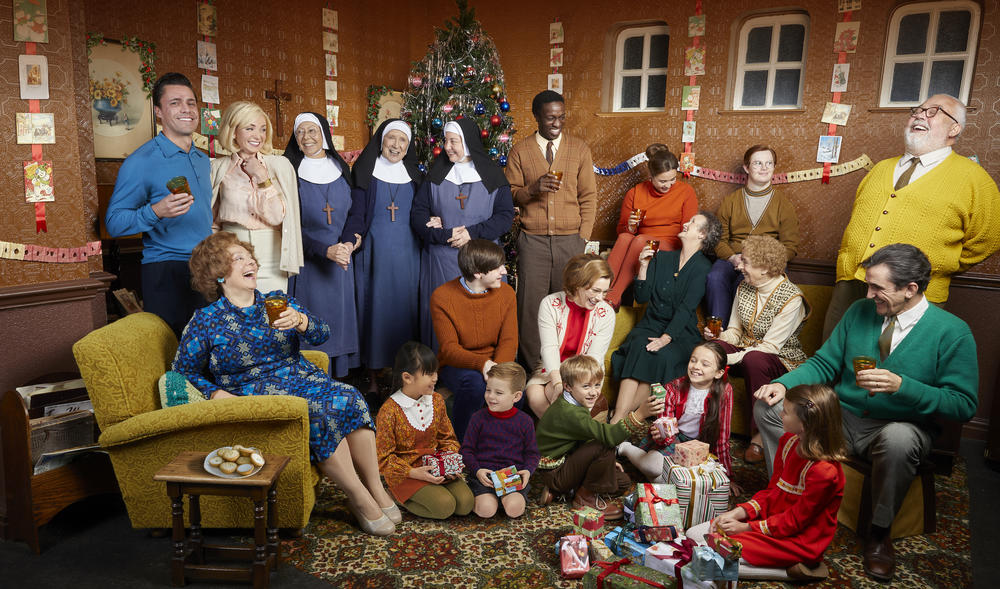The cast of Call the Midwife
