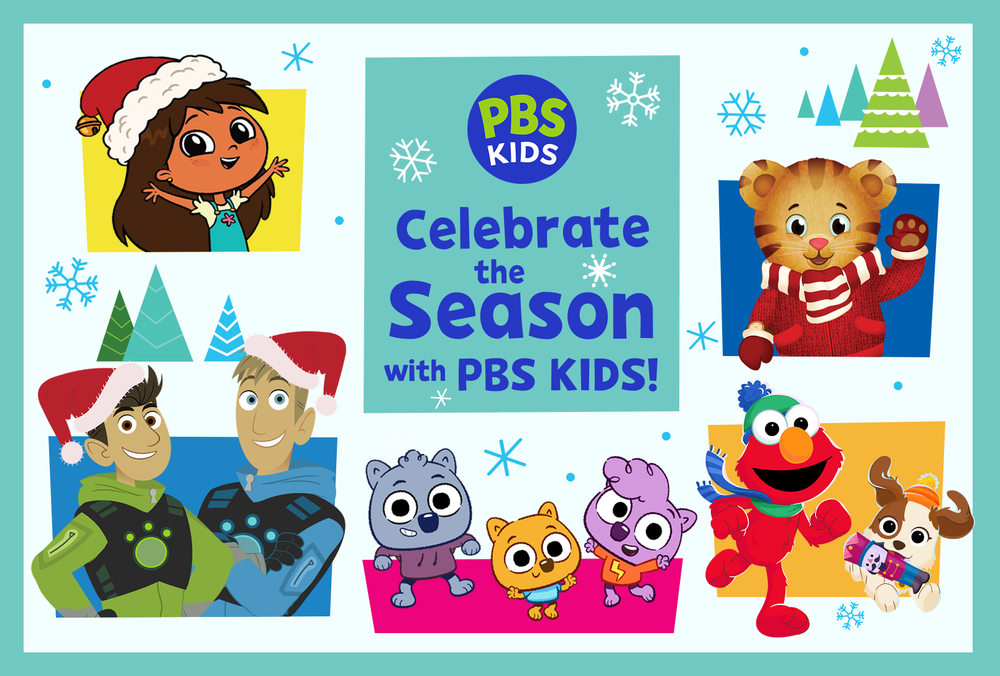 PBS KIDS characters celebrate the winter season