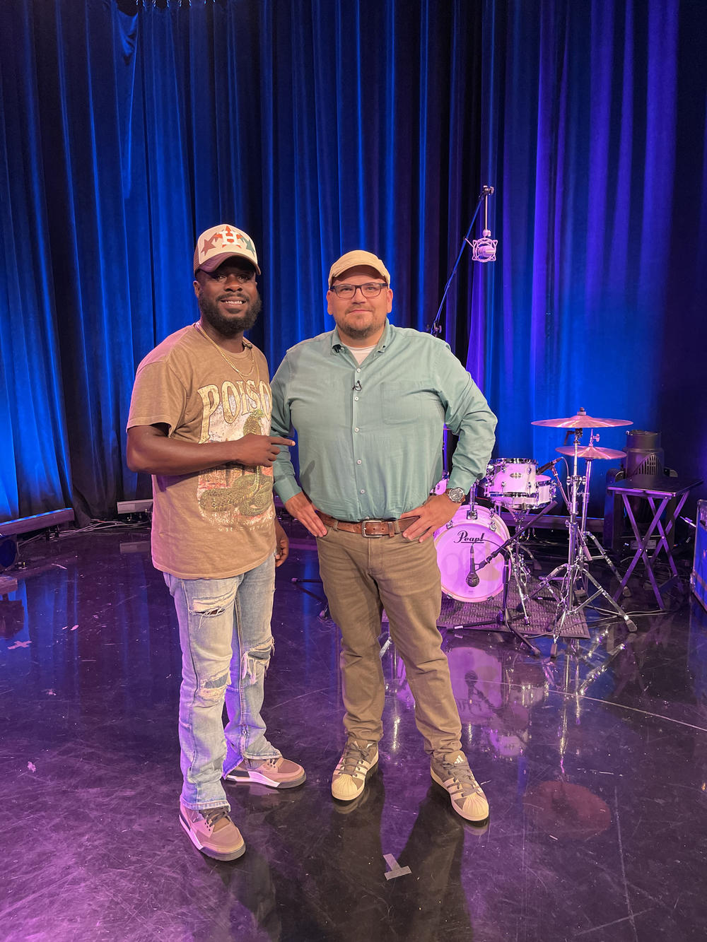 Rex Evans and Peach Jam Podcast Host Jeremy Powell