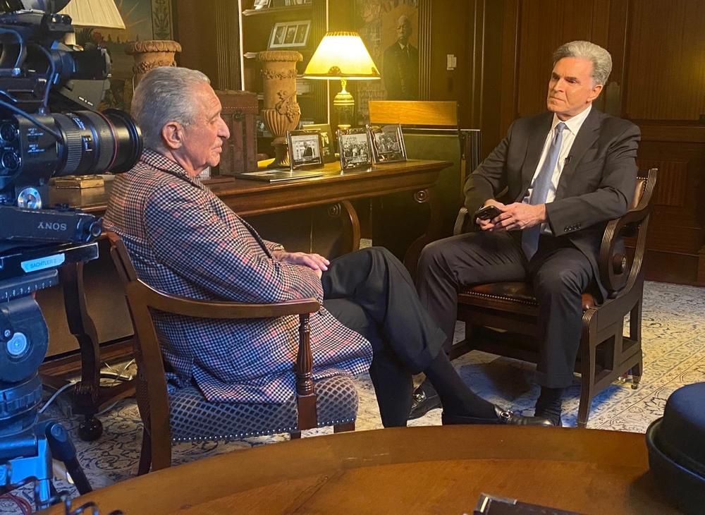 GPB's Jeff Hullinger interviews Home Depot cofounder and Atlanta Falcons owner Arthur Blank.