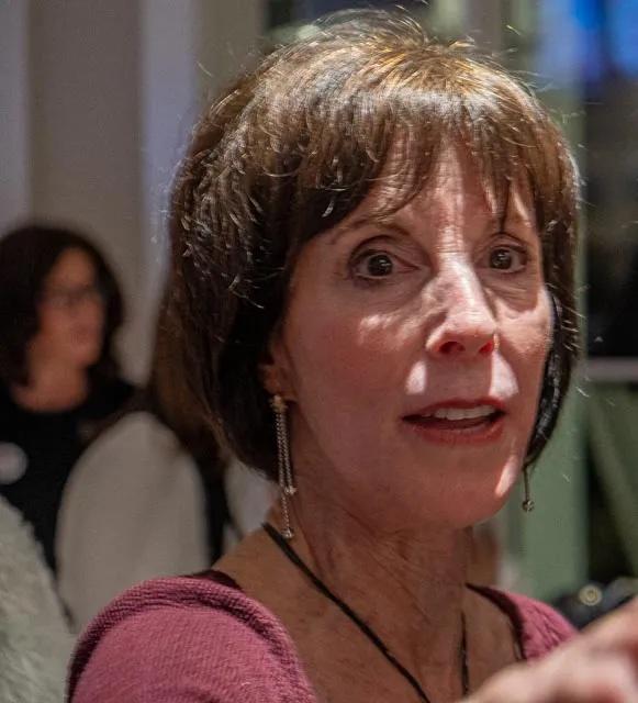 Beth Majeroni following the formal announcement of her candidacy for the state Senate seat (District 1), Skidaway Island, Georgia, Tuesday, January 23, 2024