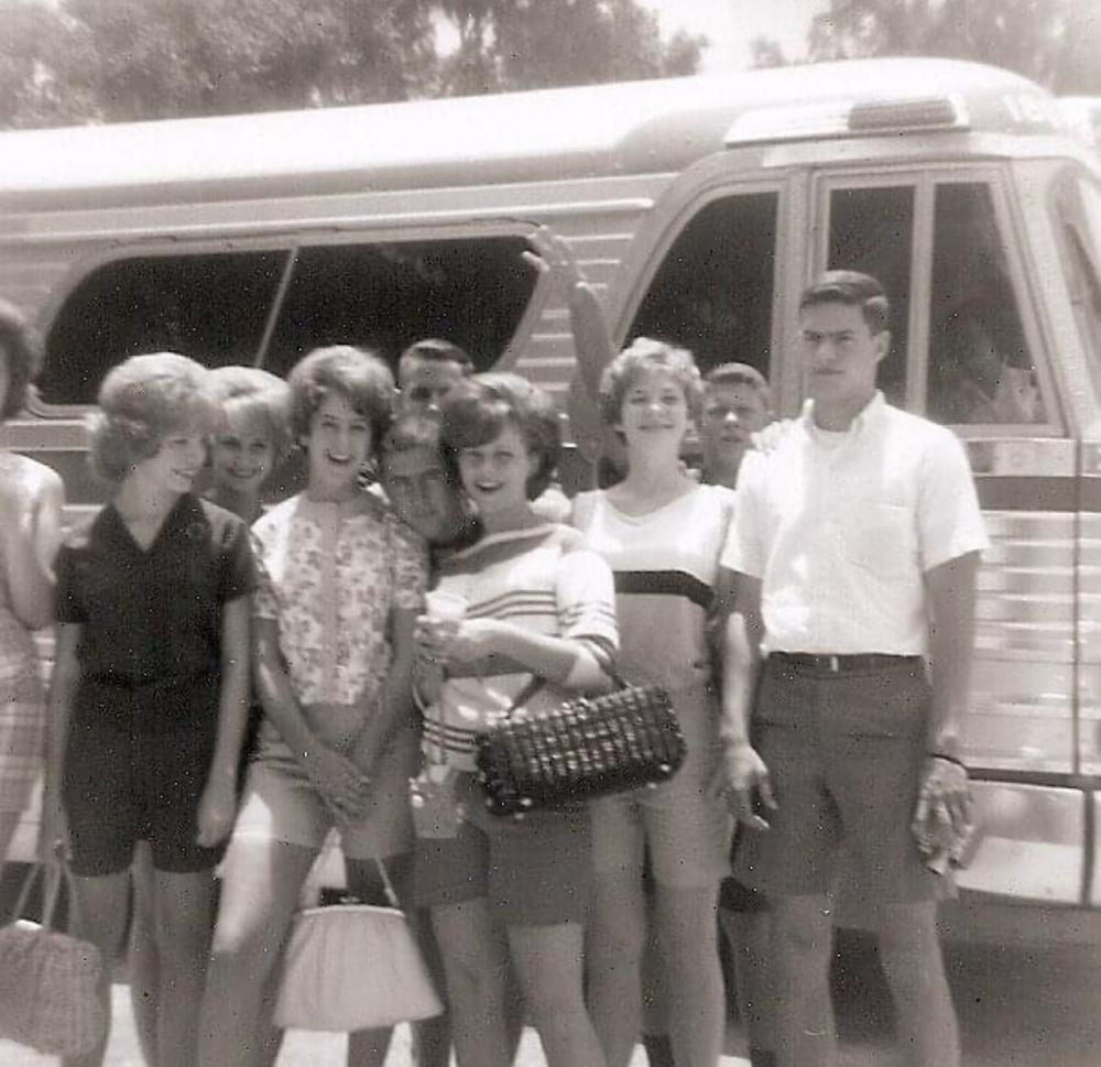 Rev. Willis and Mrs. Willis took Youth and Handbell Choirs on tour to ten states over 50,000 miles.  