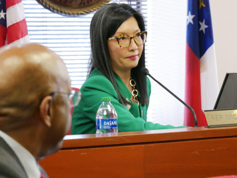 Rep. Michelle Au, a Johns Creek Democrat and anesthesiologist, in January 2024.