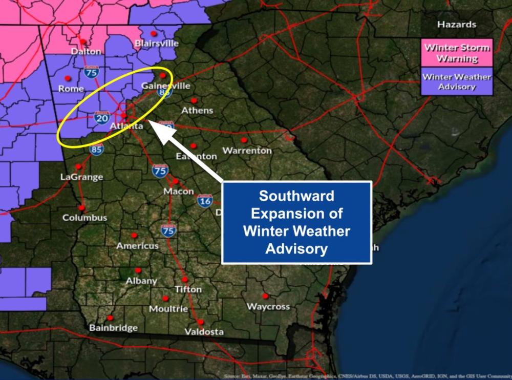 Winter weather forecast January 2024