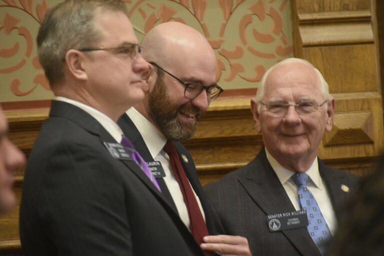 State senators meet on the first day of the 2024 General Assembly. Ross Williams/Georgia Recorder