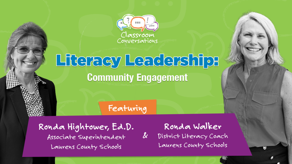 Ronda Hightower and Ronda Walker in Classroom Conversations