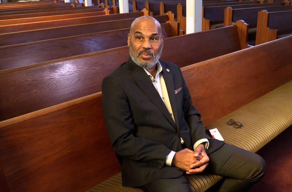 Rev. B. A. Hart is the senior pastor at Saint James A.M.E. Church in Columbus, Georgia. 02/16/2024 Mike Haskey mhaskey@ledger-enquirer.com  