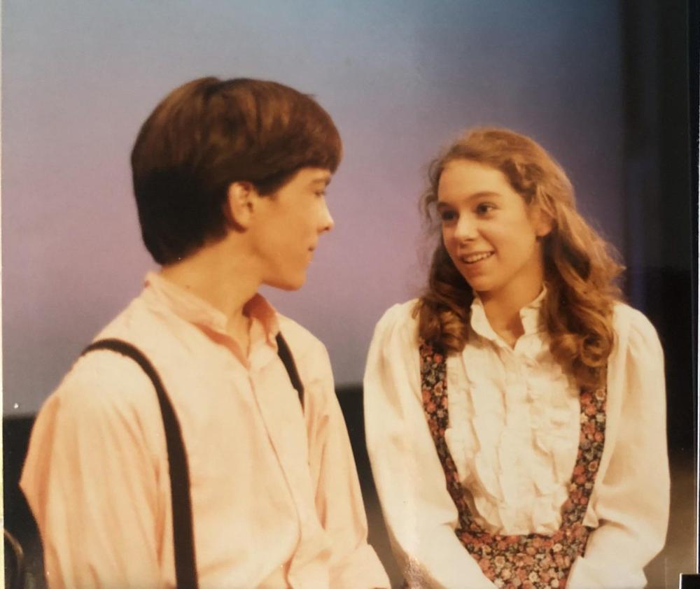 Carrie Preston played Emily in “Our Town” at Macon Little Theatre in 1985 alongside Hil Anderson in the role of George.