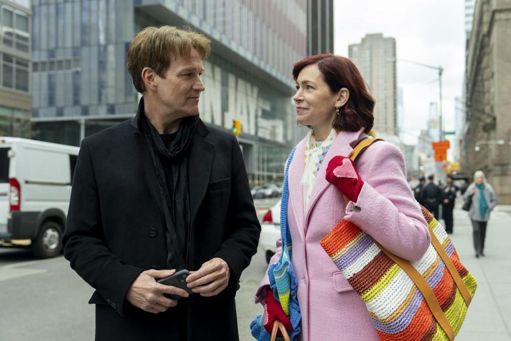 The “Elsbeth” premiere reunites Carrie Preston with her “True Blood” co-star Stephen Moyer. Macon director Jim Crisp said the caliber of the new CBS show’s guest stars speaks to Preston’s talent as an actor.