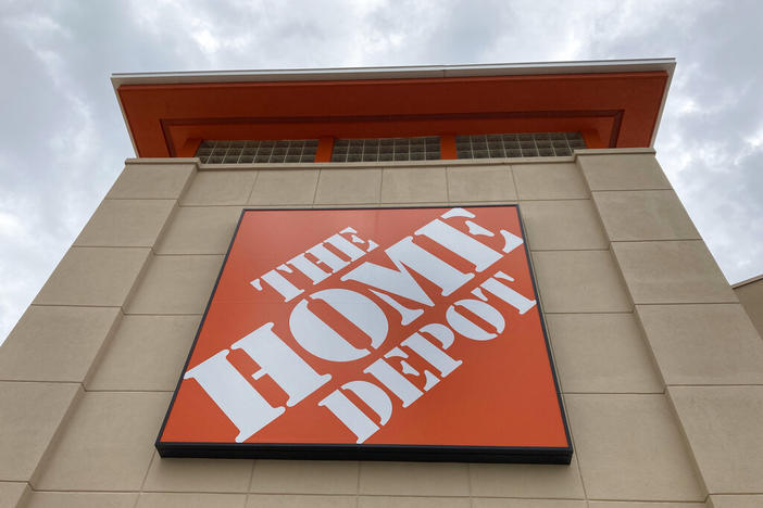 Home Depot Store Sign