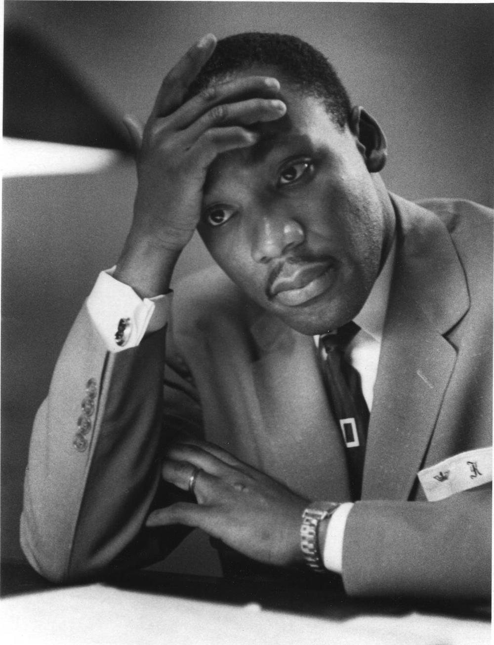 Martin Luther King Jr., in Montgomery, Alabama, in 1956. Dan Weiner / © John Broderick