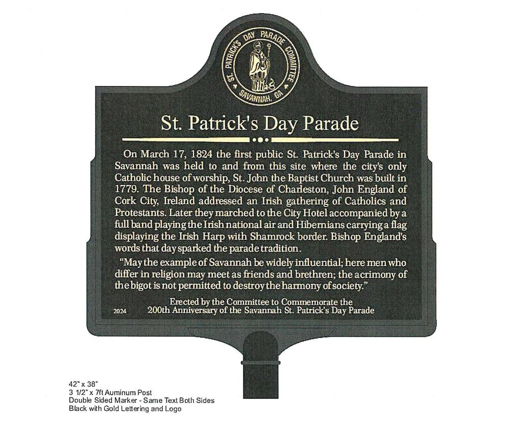 Illustrated mockup design of the historical marker