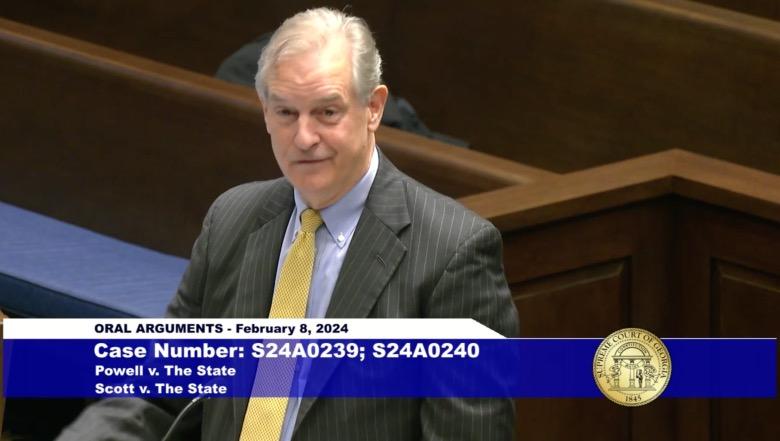 Thomas Withers, a Savannah-based criminal defense lawyer, appealed his client John Powell’s case up to the Supreme Court. He argued that the charges against Powell were “constitutionally vague” and criminalized administrative functions of a supervisor. Credit: Screenshot