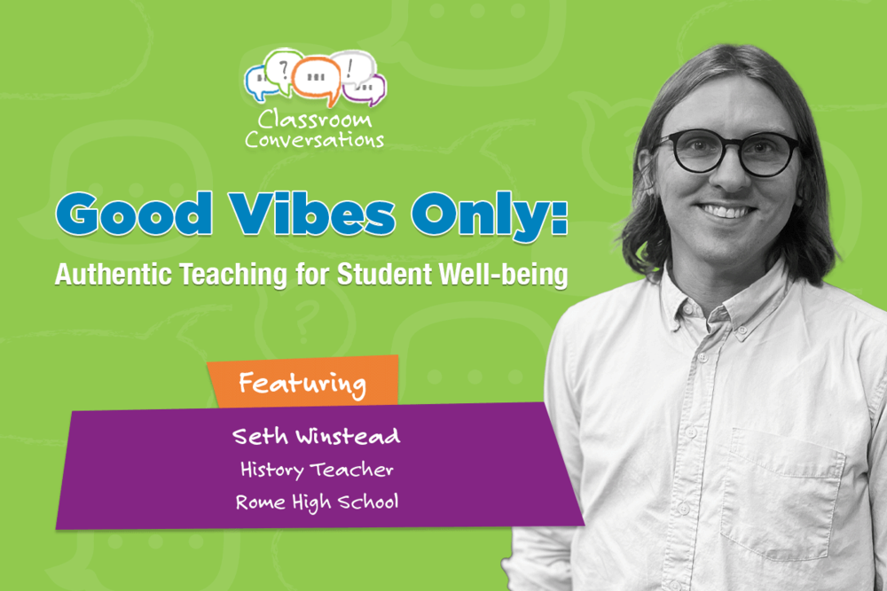Seth Winstead in Classroom Conversations