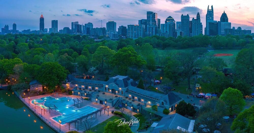 Photo of Piedmont Park for the 2023 404 Day.