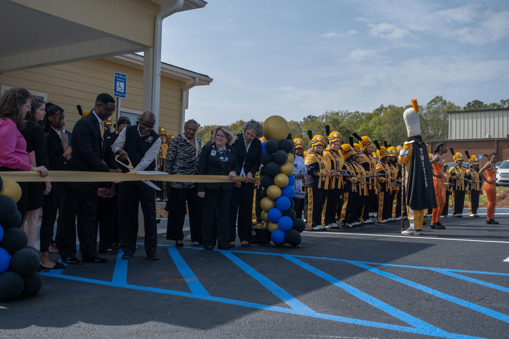 The grand opening of the Wellness Center at Jeffersonville Elementary School in Twiggs County.