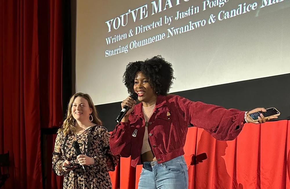 Astin Rocks (right) at Atlanta Film Society presents LOCALS ONLY.
