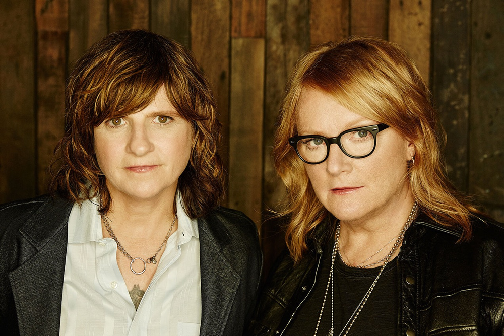 Emily Saliers (right) and Amy Ray (left) of Indigo Girls.