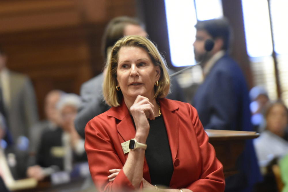 Milton Republican Rep. Jan Jones helped shepherd paid parental leave legislation through the General Assembly in 2024. Jones said the new policy will provide greater relief to mothers who often sacrifice vacation and sick time to take care of their children. File Georgia Recorder/Ross Williams