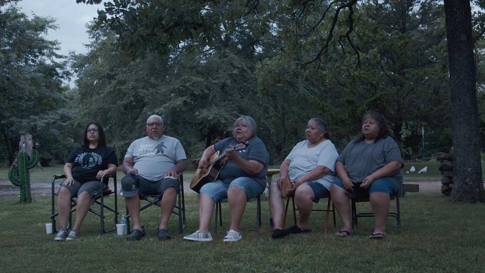 A scene from the documentary “We Will Speak.”