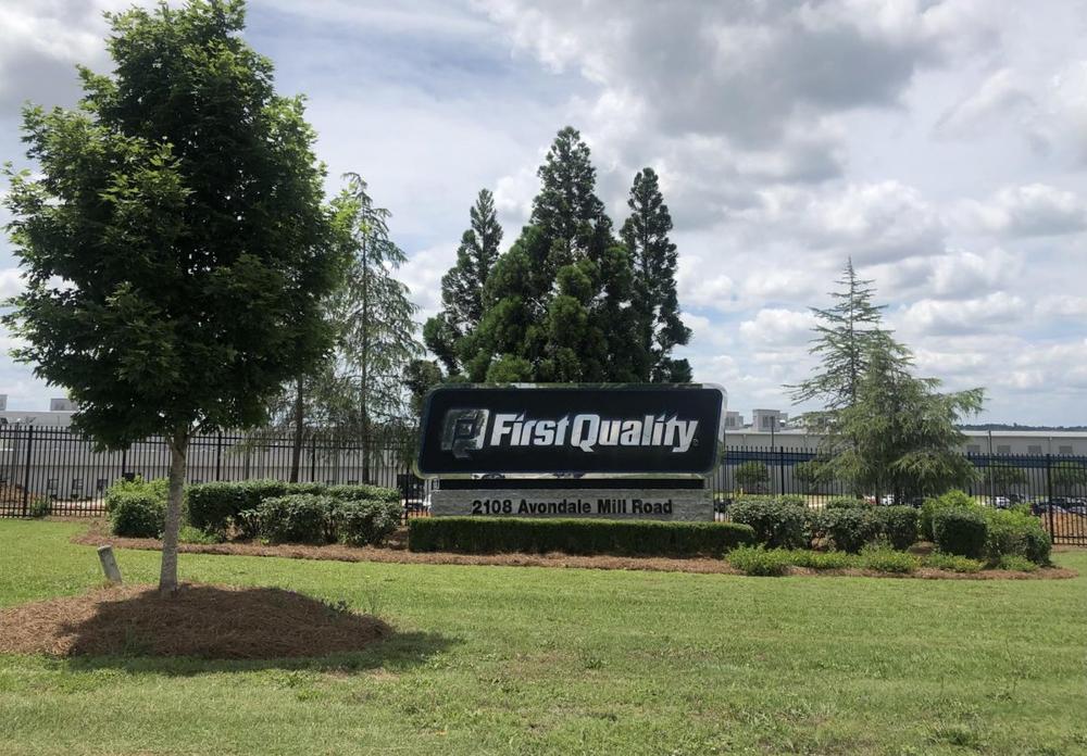 First Quality Baby Products plans to add 600 jobs in a $418 million expansion of its plant on Avondale Mill Road.