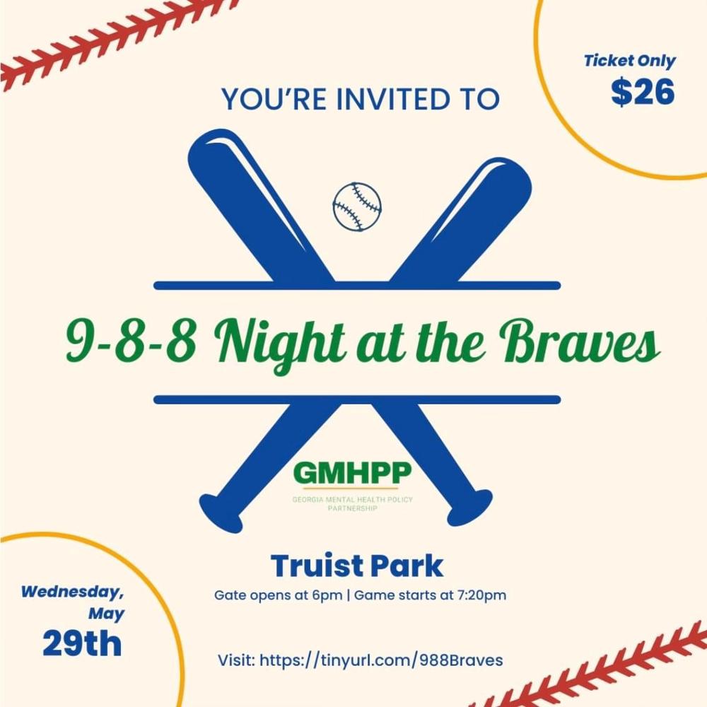 A Braves game flyer