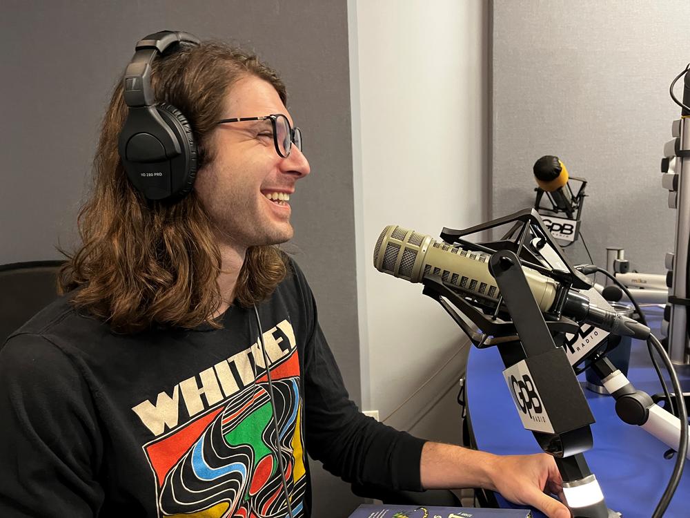 Author Stephen Hundley at GPB's studios in Atlanta. 