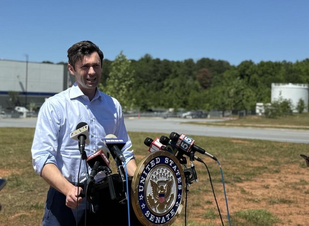 Jon Ossoff in Palmetto, Ga.