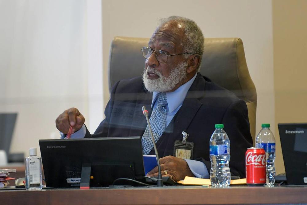 Columbus Councilor Jerry “Pops” Barnes of District 1 is shown in this March 14, 2023, file photo. Darrell Roaden Special to the Ledger-Enquirer