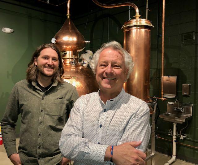 In April of 2023, Will Robinson, left, and David Thompson opened Longleaf Distilling Co. at 664 Second St. It is believed to be the first legal distilling operation in Macon.