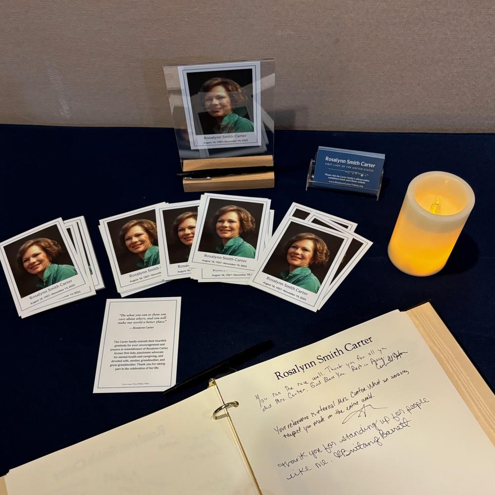 A tribute to former First Lady Rosalynn Carter