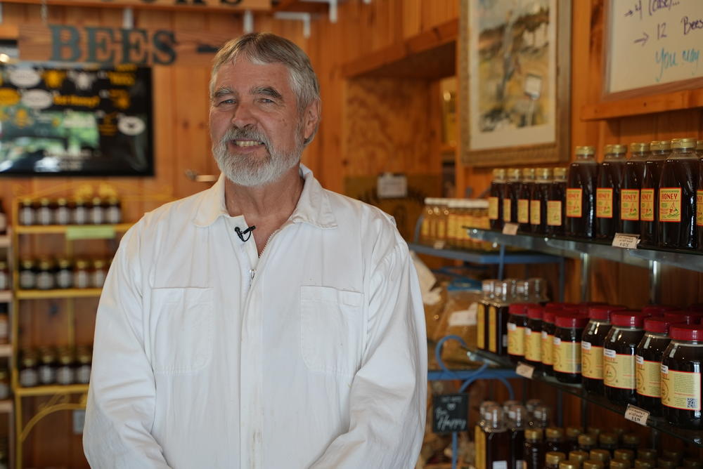 Bob Binnie of the Blue Ridge Honey Company