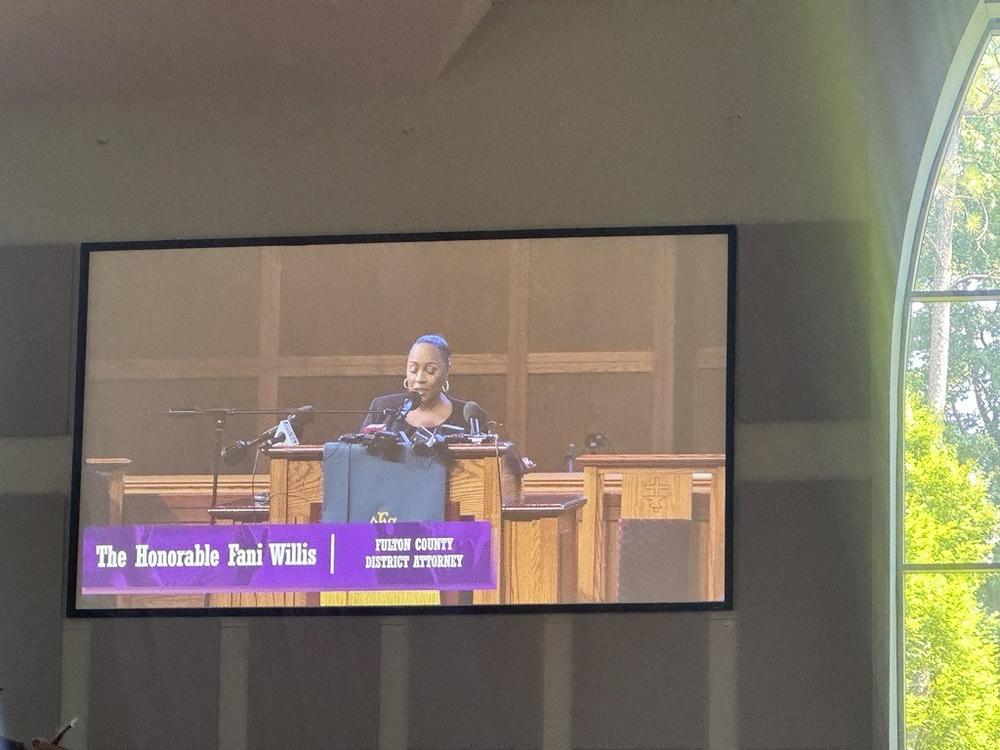 Willis at the AME conference