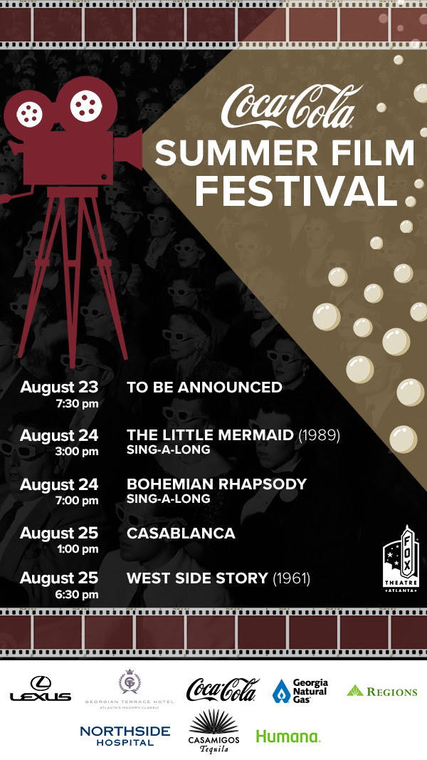 Coca-Cola Summer Film Festival Poster.