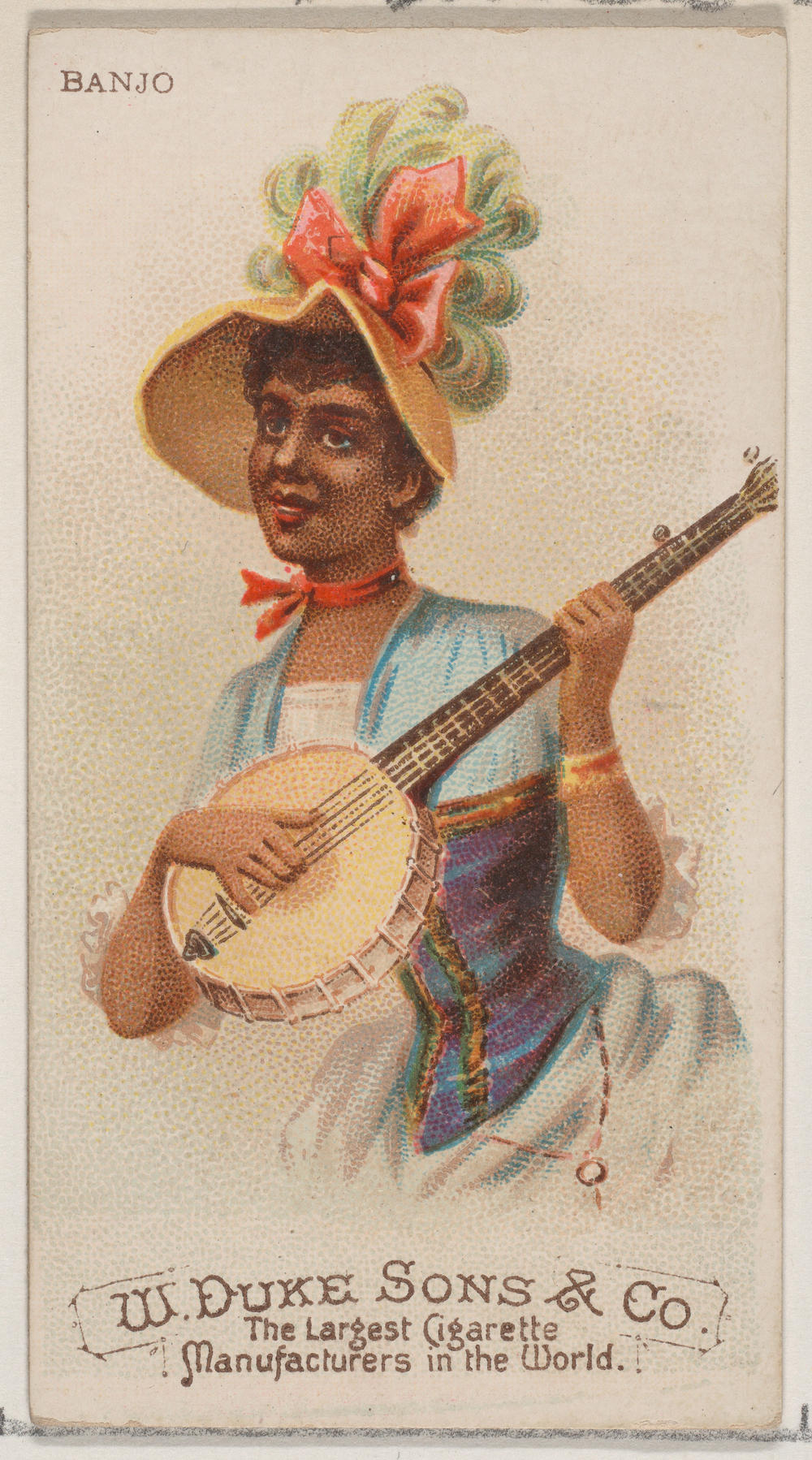 Duke Cigarettes advertisement from 1888