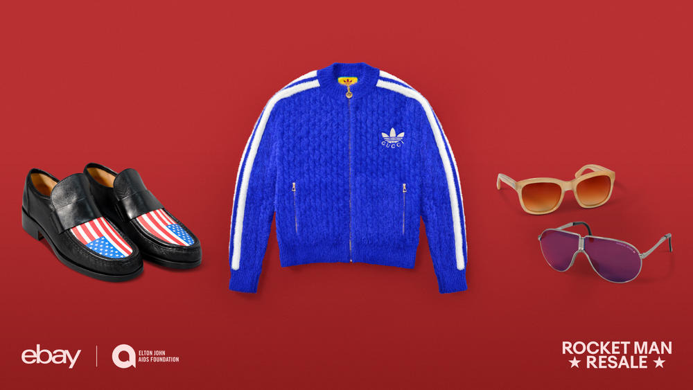 Featured items in the Rocket Man Resale online auction. (Courtesy of eBay)