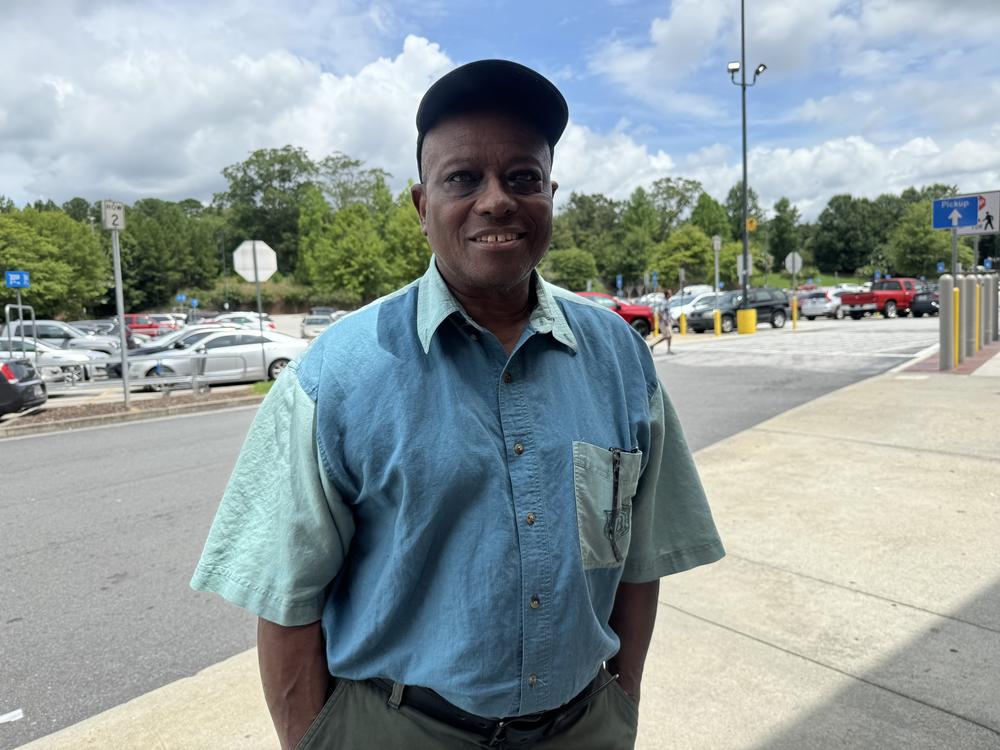 Lorenzo Moore of Stone Mountain. Sarah Kallis/GPB News
