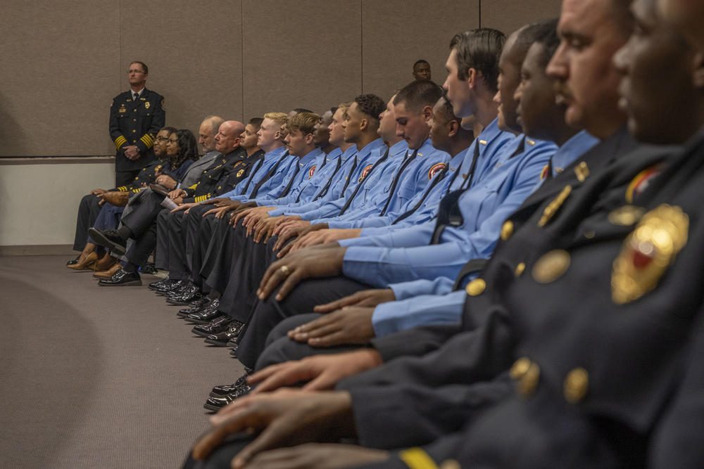 Firefighter recruits