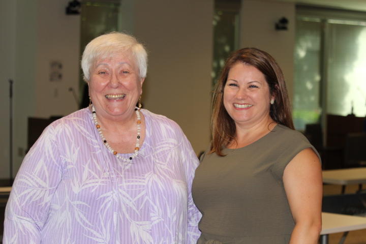 Sharon Hall and Carolyn Clevenger