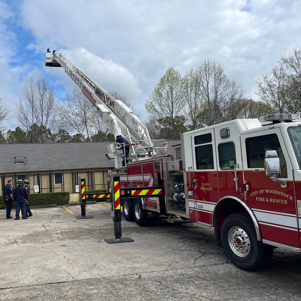 City of Woodstock Fire & Rescue truck. (Woodstock Fire Department, GA/Facebook)