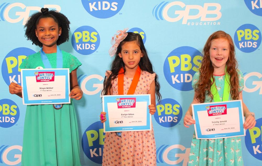 L to R: Shaya Amirah Walker, Evelyn Silton, Trinity Arnold