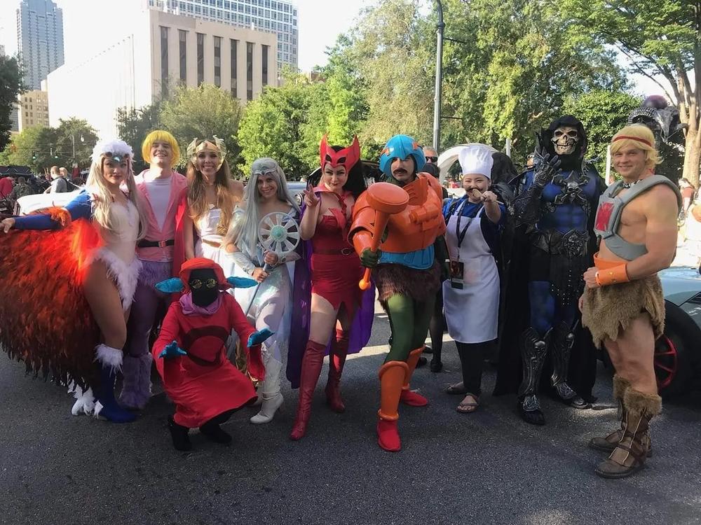 Cosplayers at Dragon Con 2018 (Photo provided by Eric Lange).