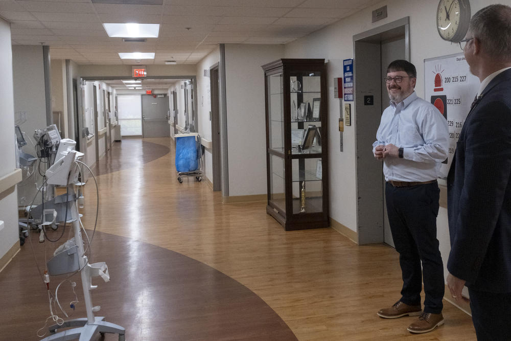 Hospital hallway