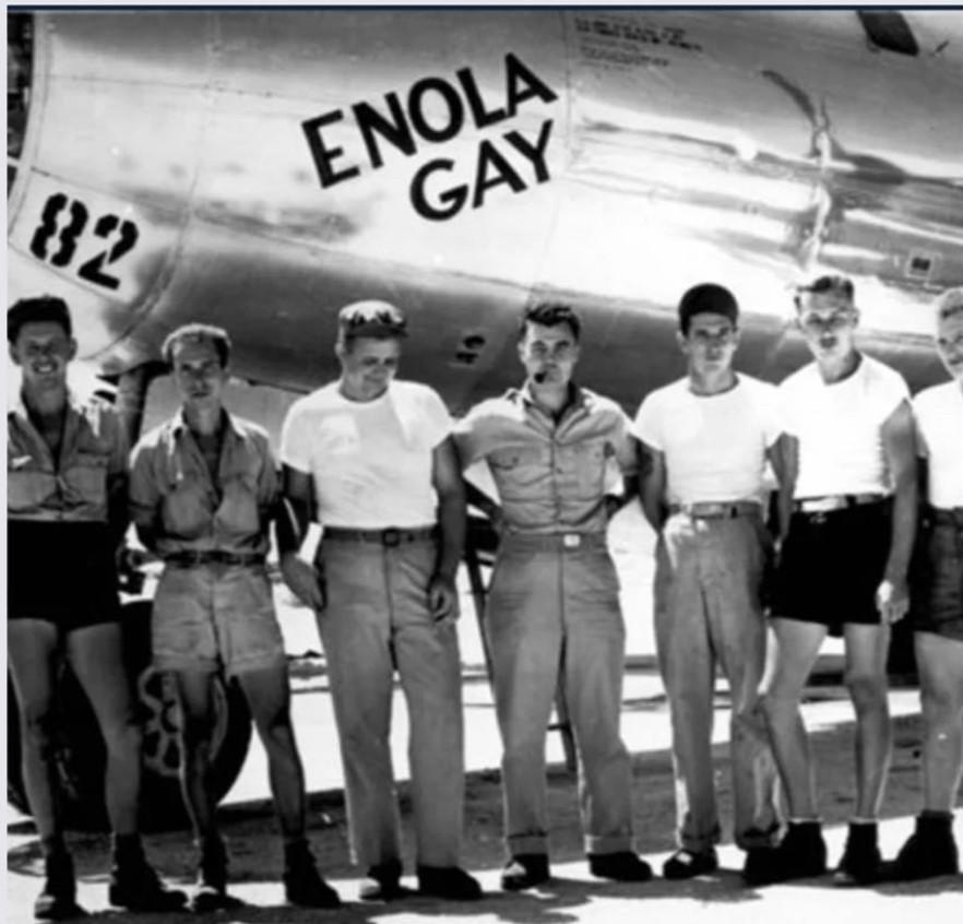 The other story giving Jeff Hullinger pause for reflection this week is the 79th anniversary of the Enola Gay nuclear bombing